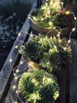 Lyskæde Marly m. Solar - 100 lys