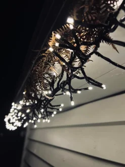 Lyskæde med 1600 lys - Cluster godkendt Inde / Ude