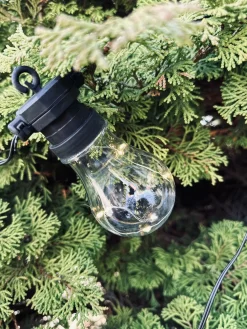 Lyskæde med Batteriboks – Til inde og ude