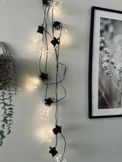 Lyskæde med Batteriboks – Til inde og ude