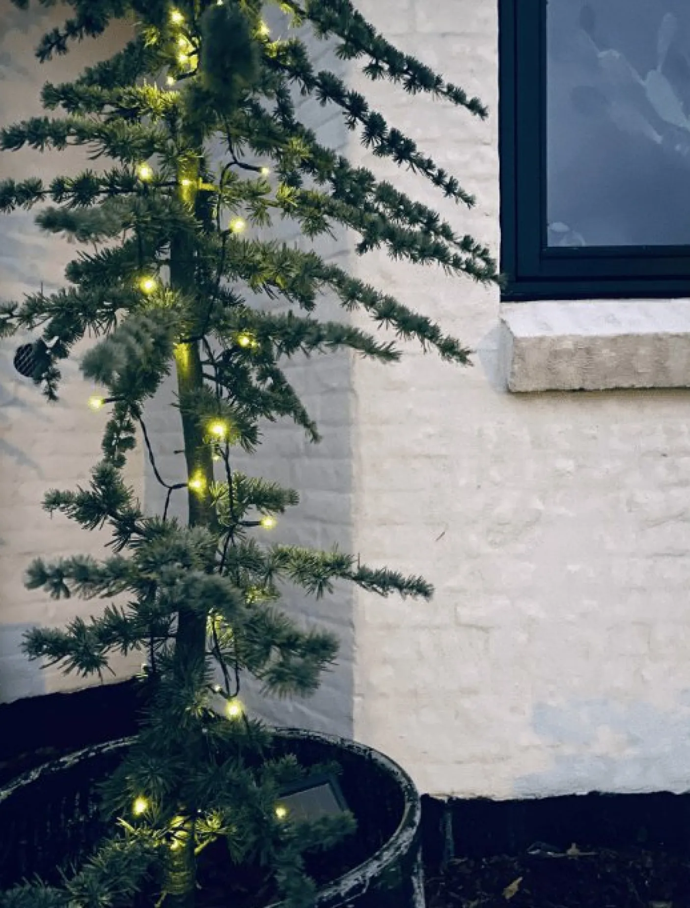 Lyskæde med solceller - Ekstra kraftig med 100 led lys