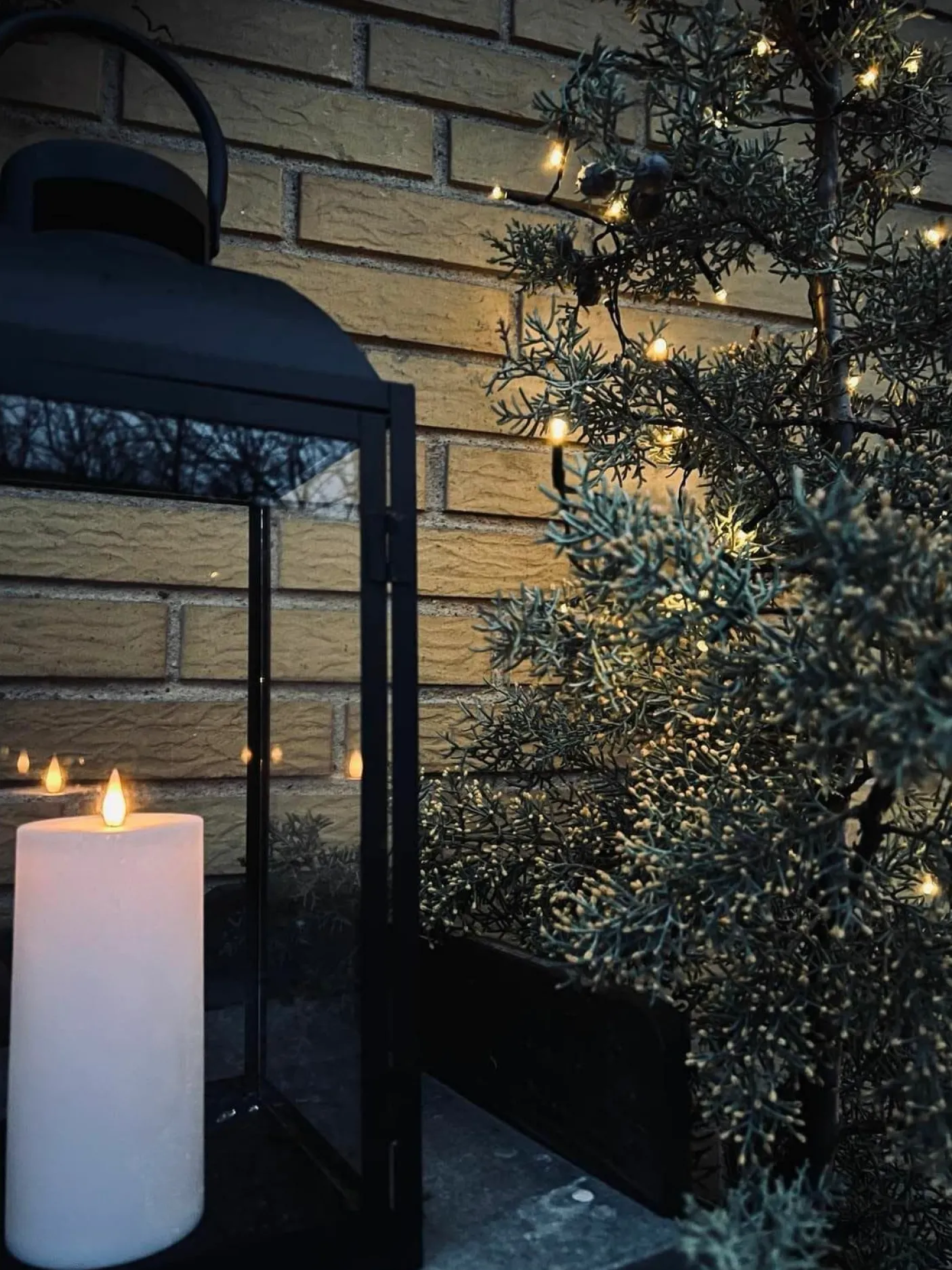 Lyskæde med solceller - Ekstra kraftig med 100 led lys