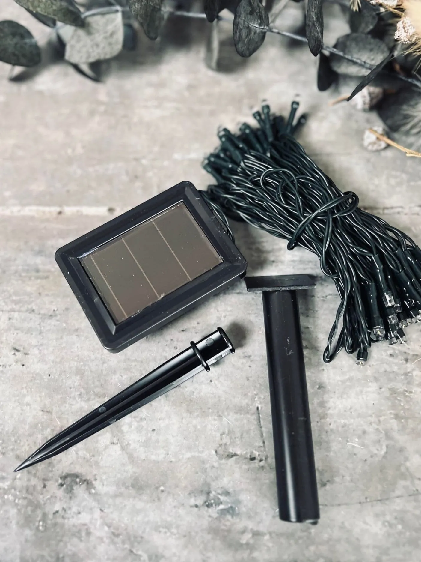 Lyskæde med solceller - Ekstra kraftig med 100 led lys