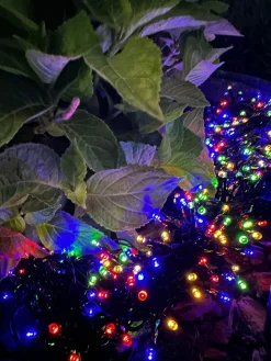 Lyskæde med solceller PARTY - Ekstra kraftig med 400 led lys