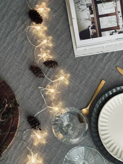 Lyskæde med stjerner