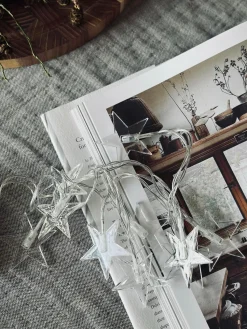 Lyskæde med stjerner