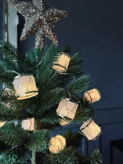 Lyskæde med trommer - timerfunktion