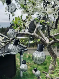 Lyskæde NINNA med solceller