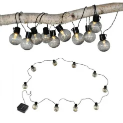 Lyskæde NINNA med solceller