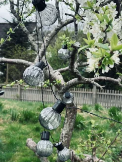 Lyskæde NINNA med solceller