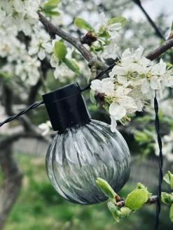 Lyskæde NINNA med solceller