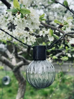 Lyskæde NINNA med solceller