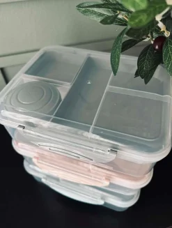 Madkasse med tilbehør - Color mix