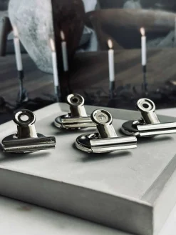 Magneter med klemmer - 4 stk