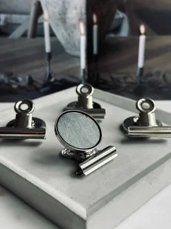 Magneter med klemmer - 4 stk