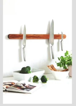 Magnetisk knivholder - Walnut 59cm