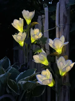 Magnolia med solceller - Hvid