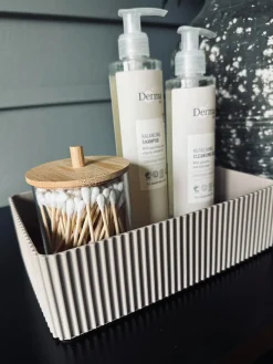 Makeup organiser - Taupe