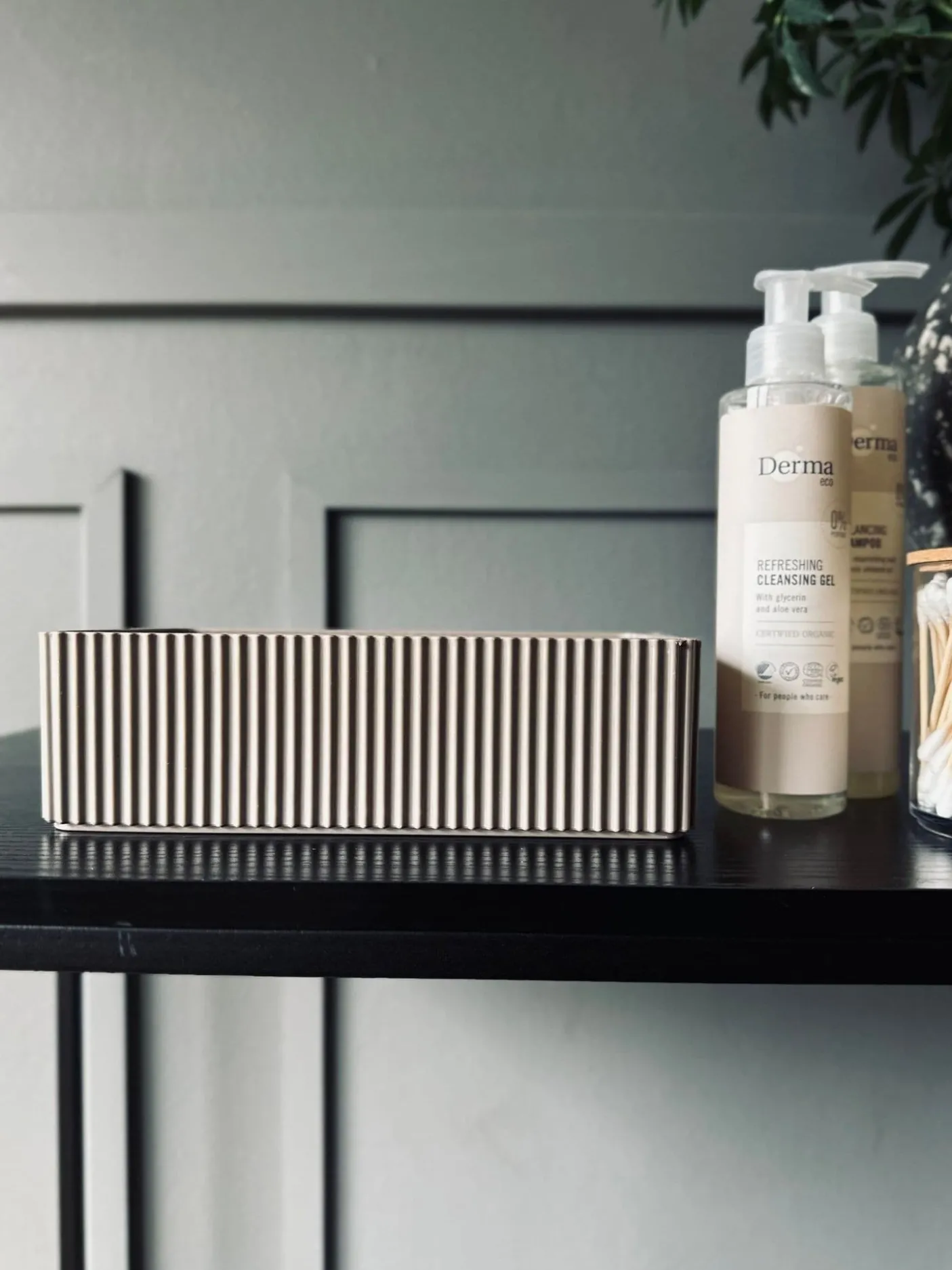 Makeup organiser - Taupe