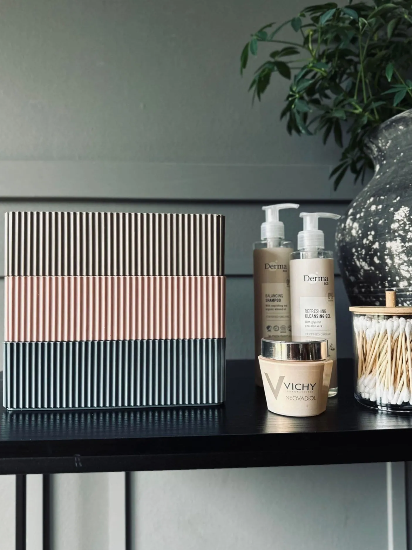 Makeup organiser - Taupe