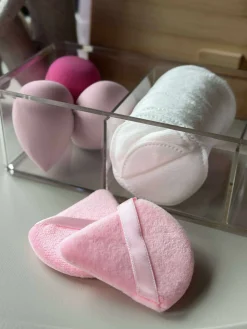 Makeup organiser med indhold