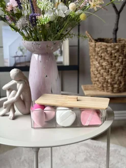 Makeup organiser med indhold