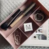Makeup organiser med rumopdeling - Rosa