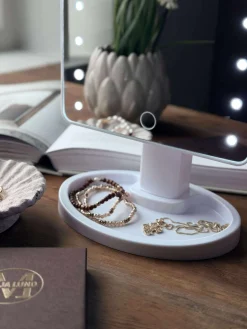 Makeup spejl med lys