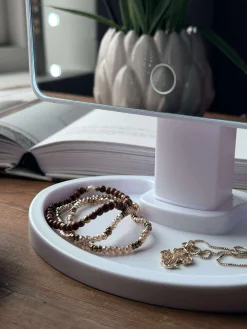 Makeup spejl med lys