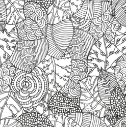 Malebog for voksne - MIX