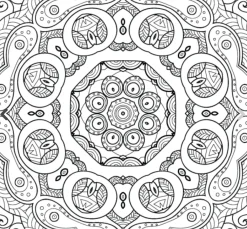 Malebog for voksne - MIX