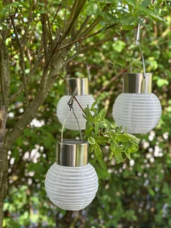 Mini lamper med solar - 3 stk.