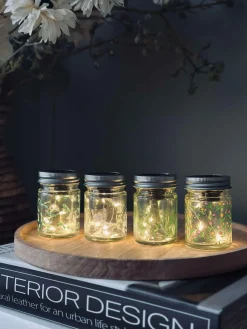 Mini Lanterne med solar - MIX