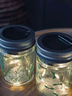 Mini Lanterne med solar - MIX