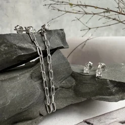 Mix box m. 4 øreringe - Jessica Sterling silver