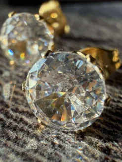 Mix box med 6 øreringe - Riva 18k forgyldt