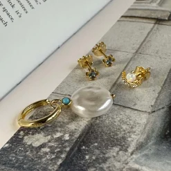 Mix box OLYMPIA med 4 øreringe - Sterling Silver