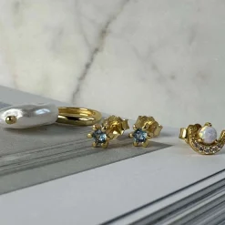 Mix box OLYMPIA med 4 øreringe - Sterling Silver