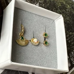 Mix box TULISA med 4 øreringe - Sterling Silver