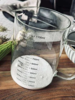 Målekande glas - 1000ml.