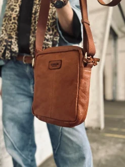 Mobiltaske / Crossover – Cognac