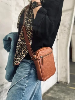 Mobiltaske / Crossover – Cognac