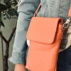 Mobiltaske Aura - Soft peach