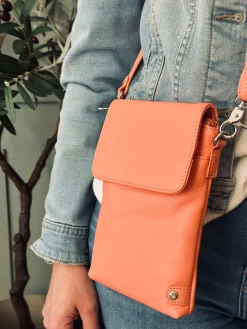 Mobiltaske Aura - Soft peach