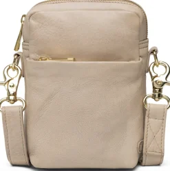 Mobiltaske Liva - Sand / Gold