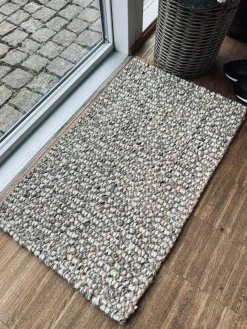 Måtte i jute og uld - 45x75