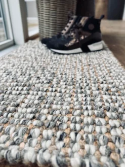 Måtte i jute og uld - 60x90cm