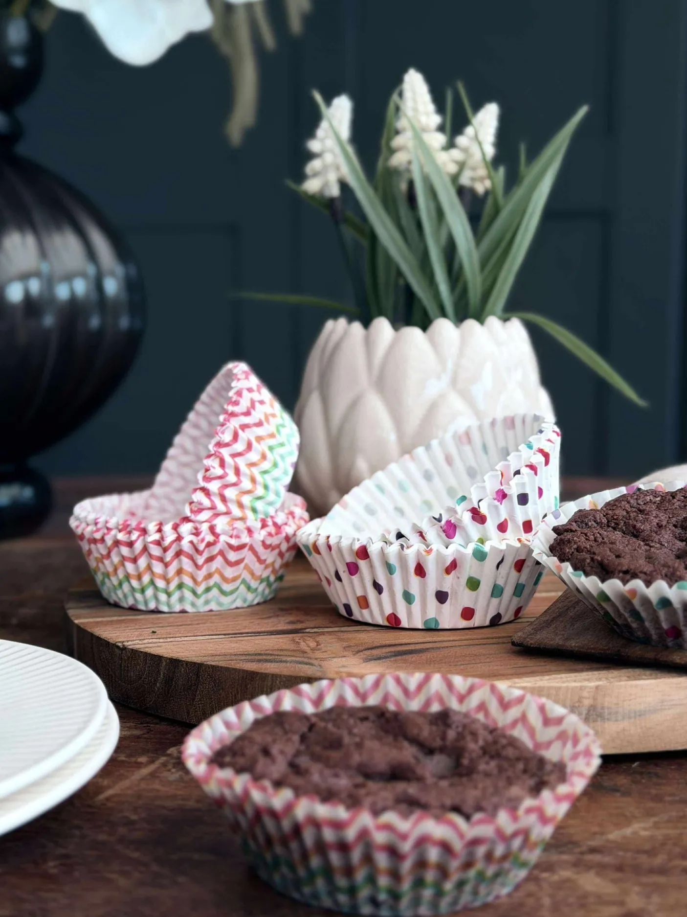 Muffinforme 60 stk - Color mix