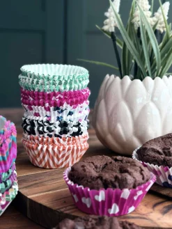 Muffinforme 60 stk - Color mix