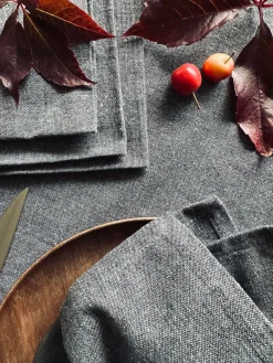 Mundservietter – Grå 4 stk